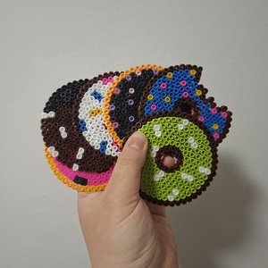 Poháralátét fánk mintás, Otthon & Életmód, Konyhafelszerelés, tálalás, Tálalás, Tányér- és poháralátét, Mindenmás, MESKA