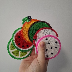 Poháralátét gyümölcs minta, Otthon & Életmód, Konyhafelszerelés, tálalás, Tálalás, Boros poharak, szettek, Mindenmás, MESKA