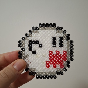 Super Mario poháralátét - otthon & életmód - konyhafelszerelés, tálalás - tálalás - tányér- és poháralátét - Meska.hu