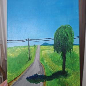 Festmény, Művészet, Festmény, Akril, , MESKA