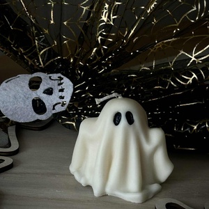 Szellemecske - otthon & életmód - dekoráció - halloween - halloweeni asztaldísz - Meska.hu