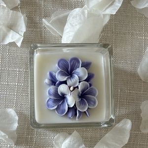 Lila Virág - Idézetes Illatgyertya - otthon & életmód - gyertya, illat, aroma - gyertya - Meska.hu