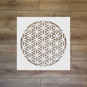 Élet virága stencil - festősablon különböző méretben, Kellékek & szerszámok, Szerszámok, eszközök, Sablonok, , MESKA