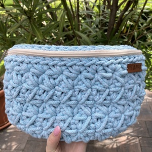 Horgolt övtáska/crossbody - Meska.hu