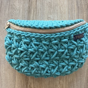 Horgolt jázmin mintás övtáska/crossbody - táska & tok - övtáska - Meska.hu