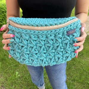 Horgolt jázmin mintás övtáska/crossbody - Meska.hu