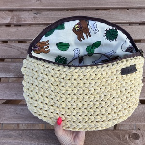 Horgolt övtáska/crossbody, Táska & Tok, Övtáska, Horgolás, MESKA