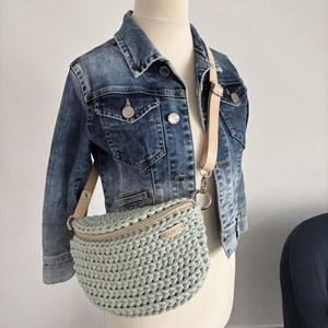 Horgolt övtáska/crossbody - Meska.hu