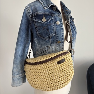 Horgolt övtáska/crossbody - Meska.hu