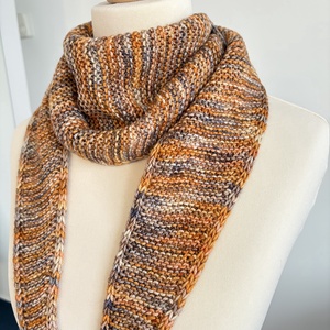 ,,Sophie kötött sál - Őszi alkony - Meska.hu