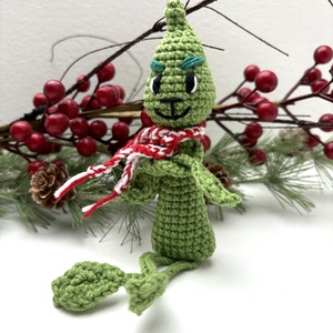 Horgolt mini grincs - Meska.hu