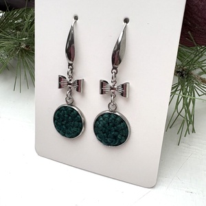 Masnis fülbevaló - ékszer - fülbevaló - lógós kerek fülbevaló - Meska.hu