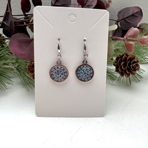 Elegáns köves fülbevaló - Meska.hu