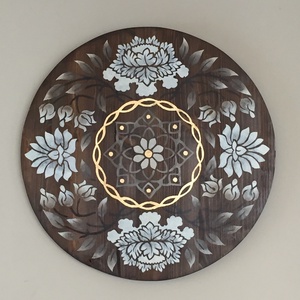 Virágos Mandala, Művészet, Festmény, Festmény vegyes technika, Festészet, MESKA