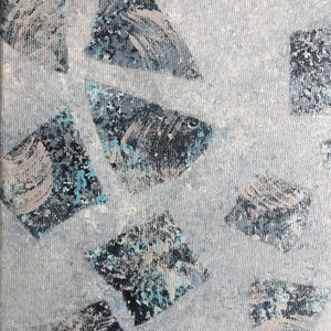 Terrazzo imitáció - művészet - festmény - akril - Meska.hu