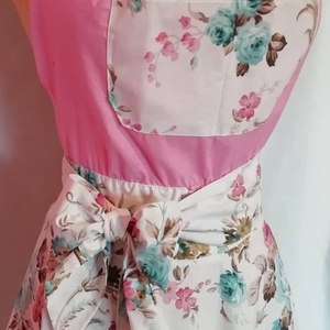 Tavaszi loknis kötény - otthon & életmód - konyhafelszerelés, tálalás - Meska.hu