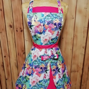 Vízlepergetős fodros kötény - Meska.hu