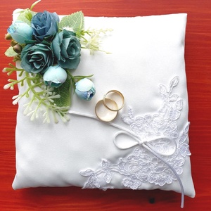 Gyűrűpárna, Esküvő, Kiegészítők, Gyűrűtartó & Gyűrűpárna, Varrás, MESKA