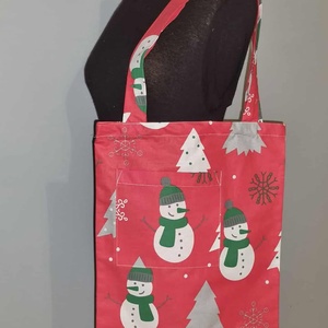 Hóemberes szatyor, Táska & Tok, Bevásárlás & Shopper táska, Shopper, textiltáska, szatyor, Varrás, MESKA