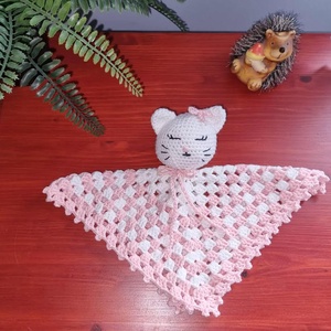 Horgolt cicás szundikendő - játék & sport - 3 éves kor alattiaknak - alvóka & rongyi - Meska.hu Horgolt cicás szundikendő - játék & sport - 3 éves kor alattiaknak - alvóka & rongyi - Meska.hu