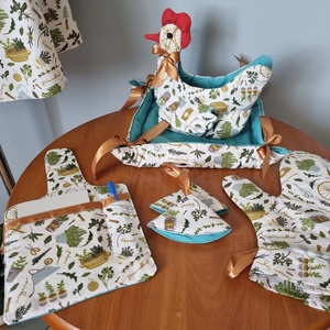 Konyhai szett, Otthon & Életmód, Konyhafelszerelés, tálalás, Konyhai textil, Kötény, Varrás, MESKA