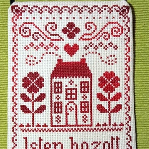Isten hozott - vendégköszöntő lakásdísz - Meska.hu