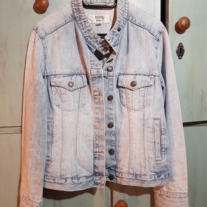 Szarvas lány farmer kabát - horned girl farmer jacket  - ruha & divat - női ruha - kabát - Meska.hu