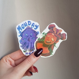 Krízis matricák / crisis stickers - Meska.hu