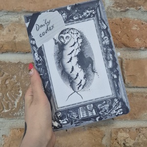 Keményborítású füzet - otthon & életmód - papír, írószer - jegyzetfüzet & napló - Meska.hu