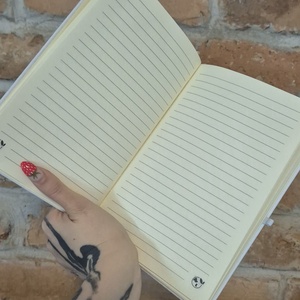 Keményborítású füzet - otthon & életmód - papír, írószer - jegyzetfüzet & napló - Meska.hu