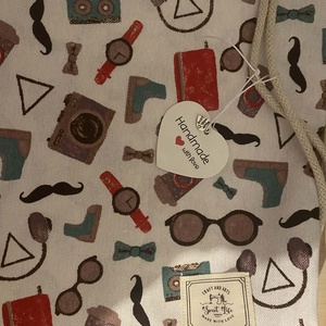 zsinóros szövet hátizsák - táska & tok - hátizsák - tornazsák, gymbag - Meska.hu