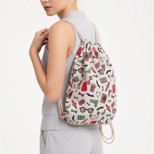 zsinóros szövet hátizsák - táska & tok - hátizsák - tornazsák, gymbag - Meska.hu