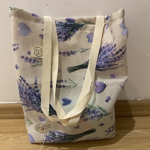 Loneta vászon válltáska, Táska & Tok, Kézitáska & válltáska, Kézitáska, , Kézi készítésű, kiváló minőségű spanyol dekorvászonból varrt válltáska, kézi táska. Pántja köpper s..., MESKA