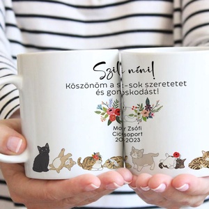 Cicás bögre óvodai ballagási ajándék - otthon & életmód - konyhafelszerelés, tálalás - tálalás - bögre & csésze - Meska.hu