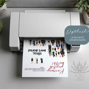 Karácsonyi csináld magad pénzátadó boríték, last minute ajándék, letölthető, nyomtatható DIY - karácsony - karácsonyi ajándékozás - karácsonyi képeslap, üdvözlőlap, ajándékkísérő - Meska.hu