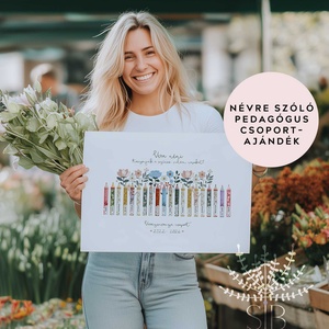 Pedagógus csoport ajándék tabló óvoda bölcsőde iskolai ballagásra tanár ajándék - otthon & életmód - dekoráció - kép & falikép - poszter - Meska.hu