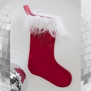 Klasszikus karácsonyi zokni, Karácsony, Mikulás, Mikulás csizma és zokni, Varrás, MESKA