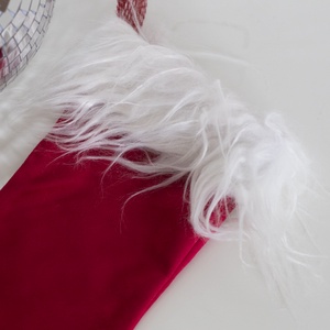 Klasszikus karácsonyi zokni - karácsony - mikulás - mikulás csizma és zokni - Meska.hu