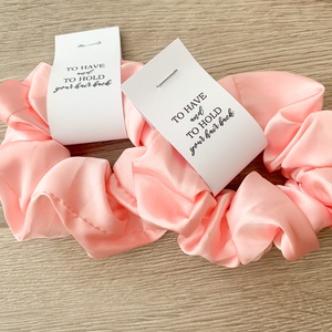 Esküvői scrunchie hajgumi - esküvő - esküvői szett - Meska.hu