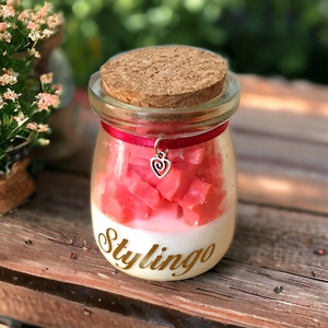 Színes szójaviasz mécses - otthon & életmód - gyertya, illat, aroma - illatviasz - Meska.hu