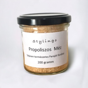 Propoliszos Méz  Parajdi fürdősó, Szépségápolás, Szappan & Fürdés, Fürdősó, fürdőgolyó, habfürdő, Mindenmás, MESKA