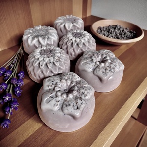 Levendula kecsketejes szappan - szépségápolás - szappan & fürdés - kézműves szappan - Meska.hu