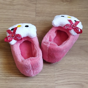Hello Kitty szobacipő - ruha & divat - cipő & papucs - mamusz & házicipő - Meska.hu