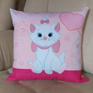 Cicás párna 45 cm x 45 cm - otthon & életmód - lakástextil - párna & párnahuzat - Meska.hu