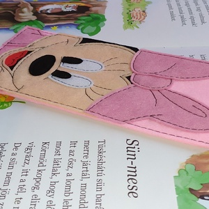 Minnie könyvjelző  - könyv & zene - könyvjelző - Meska.hu