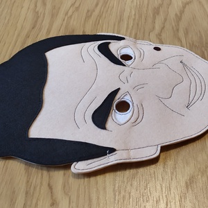 KÉSZLETEN!  Mr. Bean álarc - ruha & divat - jelmez & álarc - álarc - Meska.hu