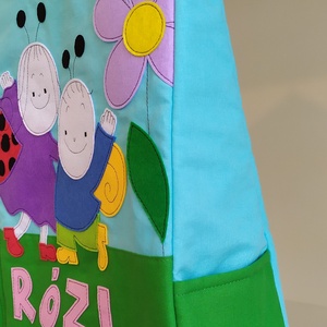 Ovis zsák - Rózi - játék & sport - ovis felszerelés - ovis zsák - Meska.hu