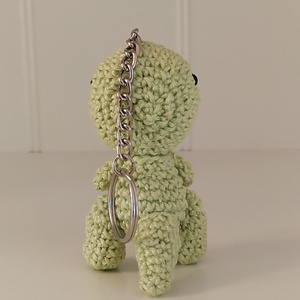 Kulcstartó - amigurumi dinó - táska & tok - kulcstartó & táskadísz - kulcstartó - Meska.hu