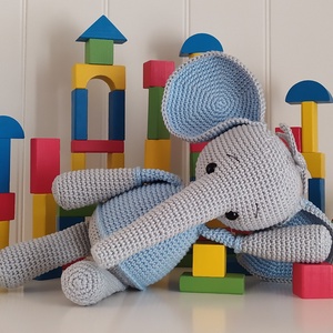 Elefánt... - játék & sport - plüssállat & játékfigura - elefánt - Meska.hu