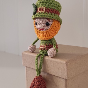 Amigurumi Szerencsehozó Manó... - játék & sport - plüssállat & játékfigura - manó - Meska.hu